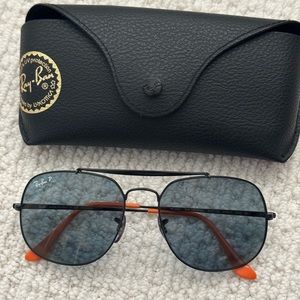 Polarized Ray Ban Aviator Sunglasses